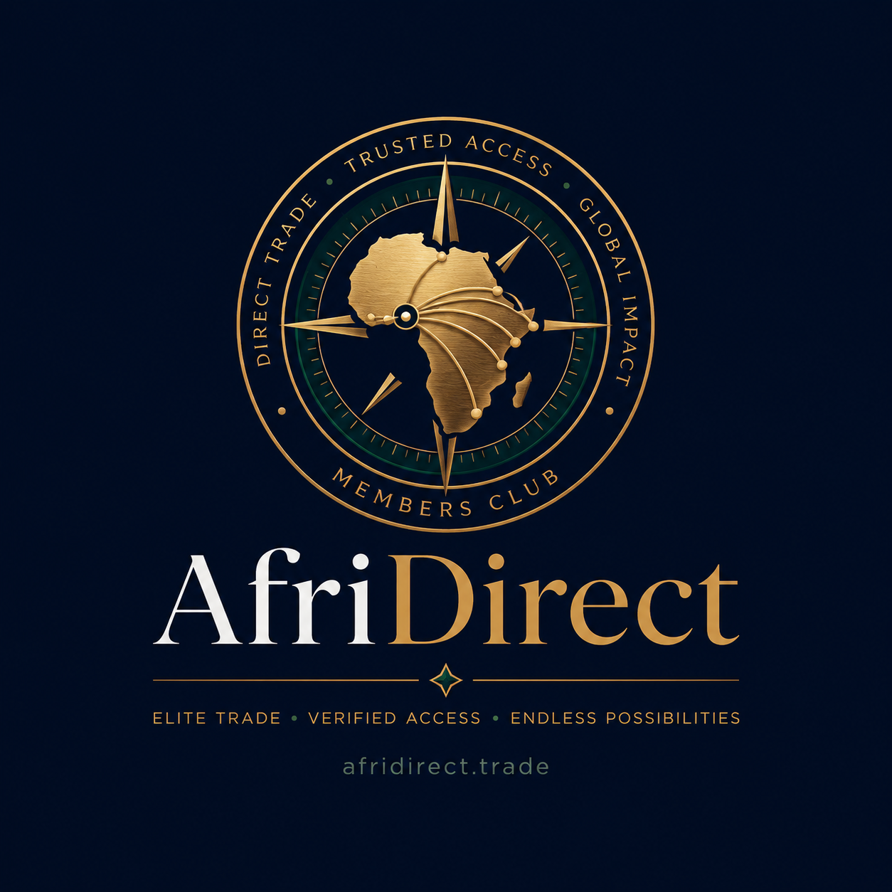 AfriDirect founding members elite inner circle emblem